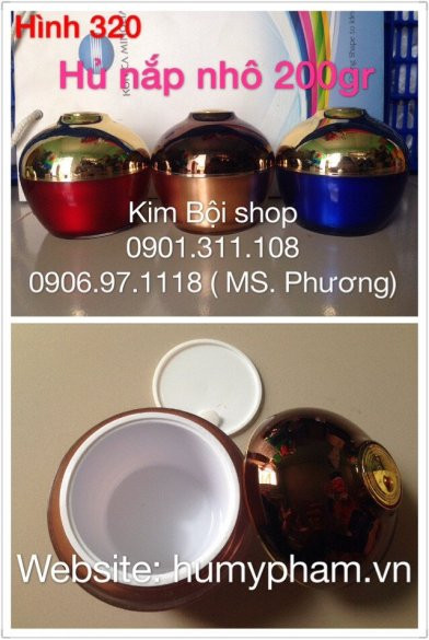 hủ đựng kem cao cấp